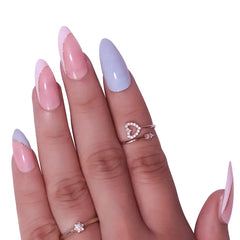 PLAIN FRENCH TIPS (NAIL KIT INCLUDED)