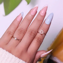 PLAIN FRENCH TIPS (NAIL KIT INCLUDED)