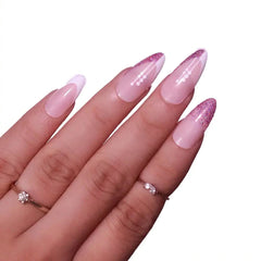 GLITTER FRENCH TIPS (NAIL KIT INCLUDED)