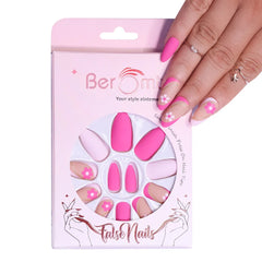 FRENCH COLORFUL NAILS (NAIL KIT INCLUDED)