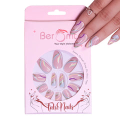 FRENCH COLORFUL NAILS (NAIL KIT INCLUDED)