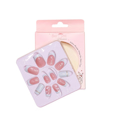 FRENCH SQUARE NAILS (NAIL KIT INCLUDED)