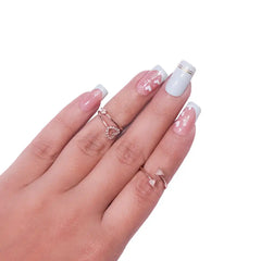 FRENCH SQUARE NAILS (NAIL KIT INCLUDED)