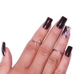 FRENCH SQUARE NAILS (NAIL KIT INCLUDED)