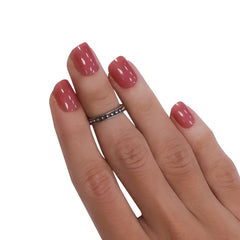 SHORT GLOSSY NAILS-(NAIL KIT INCLUDED)