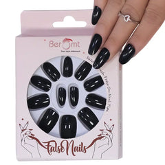 SHORT GLOSSY NAILS-(NAIL KIT INCLUDED)