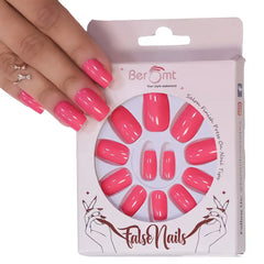 GLOSSY SQUARE NAILS (NAIL KIT INCLUDED)