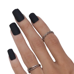 MATTE SQUARE NAILS (NAIL KIT INCLUDED)