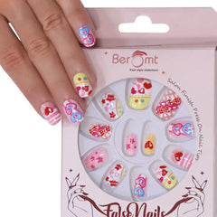 KIDS MIX COLOR NAILS (NAIL KIT INCLUDED)