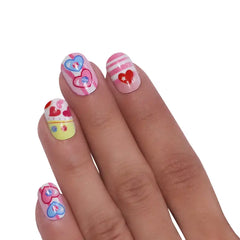 KIDS MIX COLOR NAILS (NAIL KIT INCLUDED)