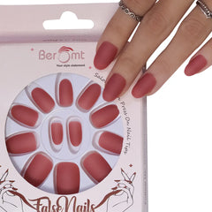 MATTE OVAL NAILS (NAIL KIT INCLUDED)