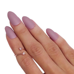 MATTE OVAL NAILS (NAIL KIT INCLUDED)