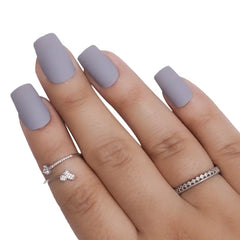 MATTE SQUARE NAILS (NAIL KIT INCLUDED)