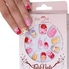 KIDS ANIMAL FALSE NAILS (NAIL KIT INCLUDED)