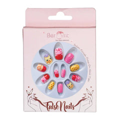 KIDS ANIMAL FALSE NAILS (NAIL KIT INCLUDED)