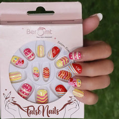 KIDS MIX COLOR NAILS (NAIL KIT INCLUDED)