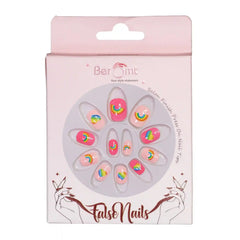 KIDS PINK FALSE NAILS (NAIL KIT INCLUDED)