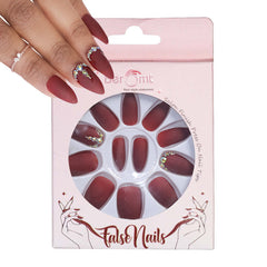 BRIDAL RHINESTONE NAILS-2 (NAIL KIT INCLUDED)