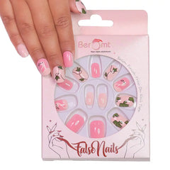 KIDS PINK FALSE NAILS (NAIL KIT INCLUDED)