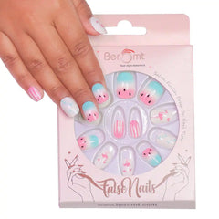 KIDS ANIMAL FALSE NAILS (NAIL KIT INCLUDED)