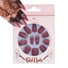 BRIDAL C SHAPE STONE NAILS (NAIL KIT INCLUDED)