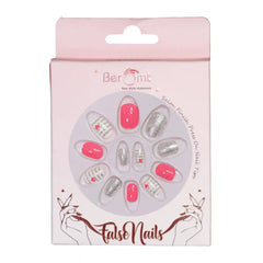 KIDS PINK FALSE NAILS (NAIL KIT INCLUDED)