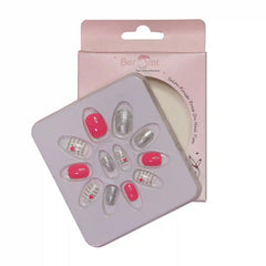 KIDS PINK FALSE NAILS (NAIL KIT INCLUDED)