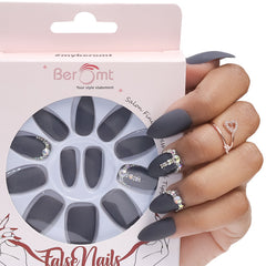 BRIDAL RHINESTONE NAILS-2 (NAIL KIT INCLUDED)