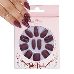 BRIDAL DOUBLE STONE NAILS (NAIL KIT INCLUDED)