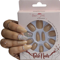 BRIDAL RHINESTONE NAILS -1 (NAIL KIT INCLUDED)