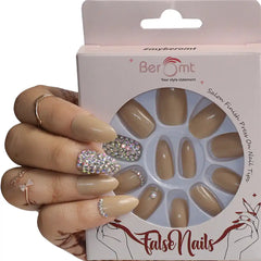 BRIDAL DOUBLE STONE NAILS (NAIL KIT INCLUDED)