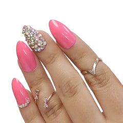 BRIDAL RHINESTONE NAILS (NAIL KIT INCLUDED)