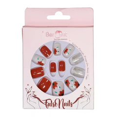 GLITTER SMALL SQUARE NAILS (NAIL KIT INCLUDED)