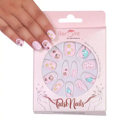 KIDS ANIMAL FALSE NAILS (NAIL KIT INCLUDED)