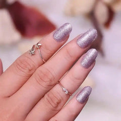 GLITTER BRIDAL NAILS (NAIL KIT INCLUDED)