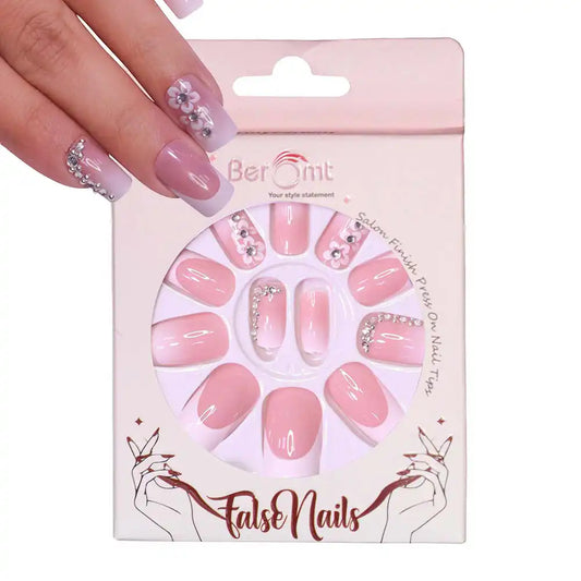 BRIDAL NUDE NAILS (NAIL KIT INCLUDED)