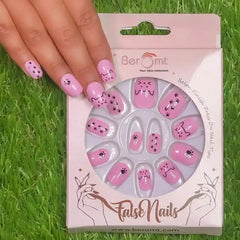 KIDS ANIMAL FALSE NAILS (NAIL KIT INCLUDED)