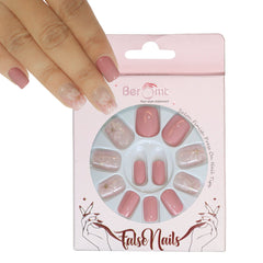 FLOWER PRINTED NAILS - (NAIL KIT INCLUDED)