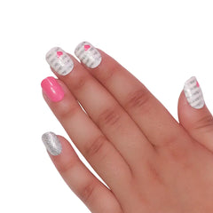 KIDS PINK FALSE NAILS (NAIL KIT INCLUDED)