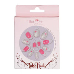 KIDS PINK FALSE NAILS (NAIL KIT INCLUDED)