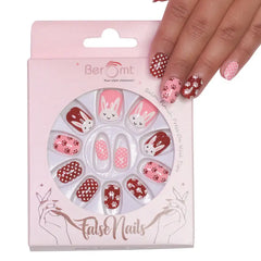 KIDS ANIMAL FALSE NAILS (NAIL KIT INCLUDED)