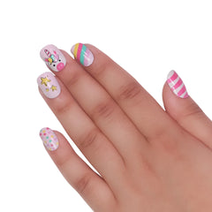 KIDS UNICORN NAILS (NAIL KIT INCLUDED)