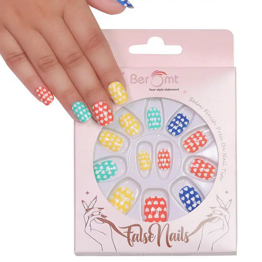 KIDS MIX COLOR NAILS (NAIL KIT INCLUDED)