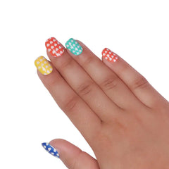 KIDS MIX COLOR NAILS (NAIL KIT INCLUDED)