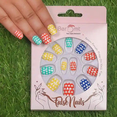 KIDS MIX COLOR NAILS (NAIL KIT INCLUDED)