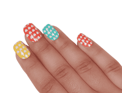 KIDS MIX COLOR NAILS (NAIL KIT INCLUDED)