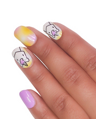 KIDS UNICORN FALSE NAILS (NAIL KIT INCLUDED)