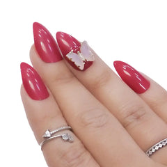 PARTY NAILS BUTTERFLY CHARM (NAIL KIT INCLUDED)