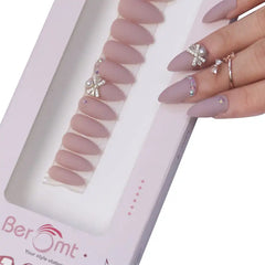 PARTY NAILS BOW CHARM (NAIL KIT INCLUDED)