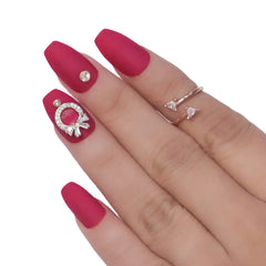 PARTY NAILS BOW CHARM (NAIL KIT INCLUDED)